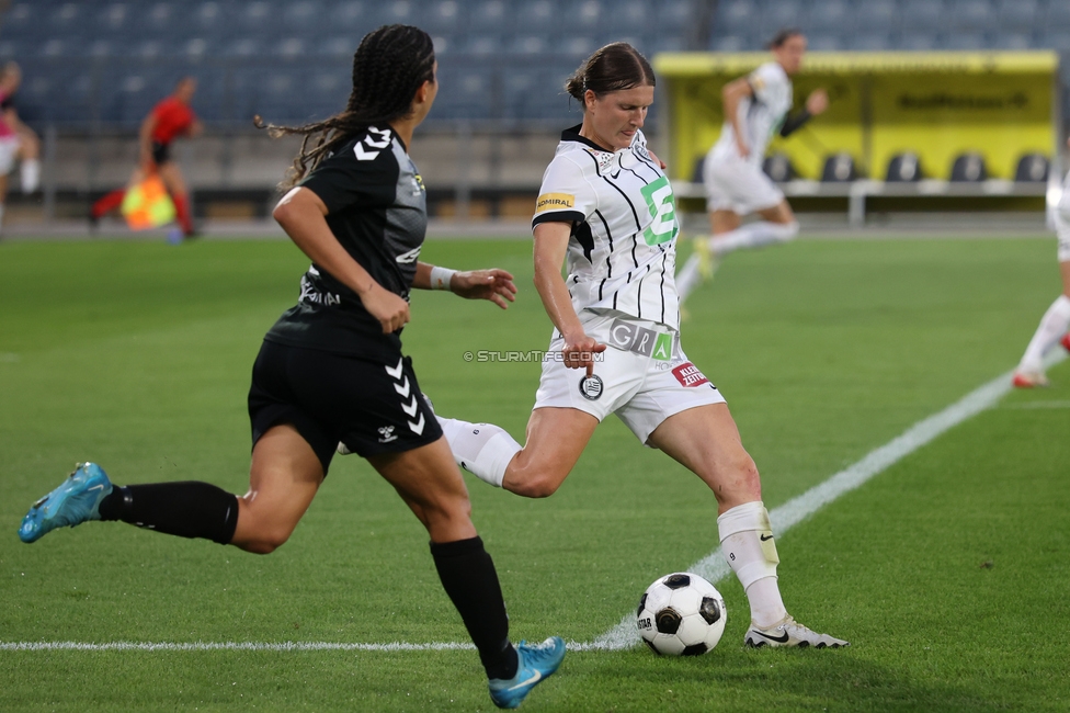 Sturm Frauen - Gintra
UEFA Womens Europa Cup Qualifikation, 1. Runde, SK Sturm Graz Frauen - FC Gintra, Stadion Graz-Liebenau, 26.08.2026.Foto zeigt Sophie Maierhofer (Sturm Frauen)
