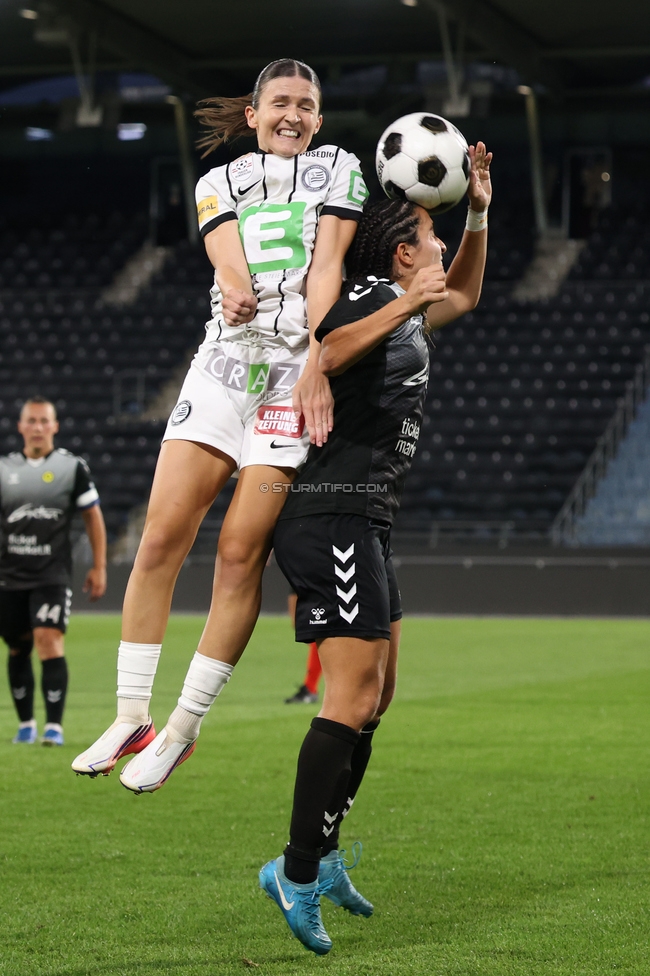 Sturm Frauen - Gintra
UEFA Womens Europa Cup Qualifikation, 1. Runde, SK Sturm Graz Frauen - FC Gintra, Stadion Graz-Liebenau, 26.08.2026.Foto zeigt Marie Spiess (Sturm Frauen)
