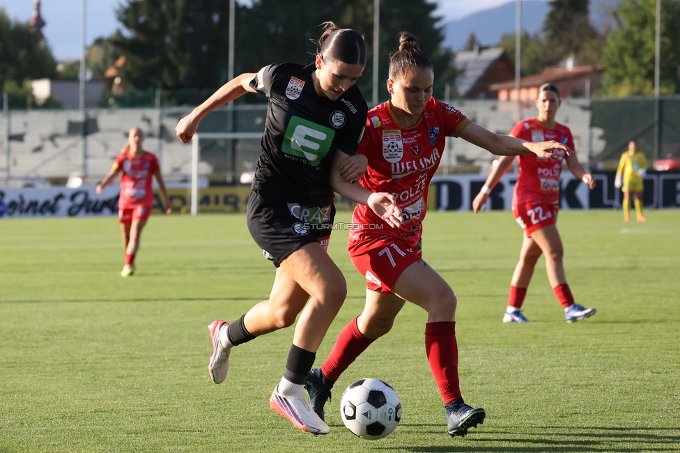 Sturm Frauen - Suedburgenland
OEFB Frauen Bundesliga, 5. Runde, SK Sturm Graz Frauen - SpG Suedburgenland TSV Hartberg, Trainingszentrum Messendorf, 29.08.2026. Foto zeigt Marie Spiess (Sturm Frauen)
