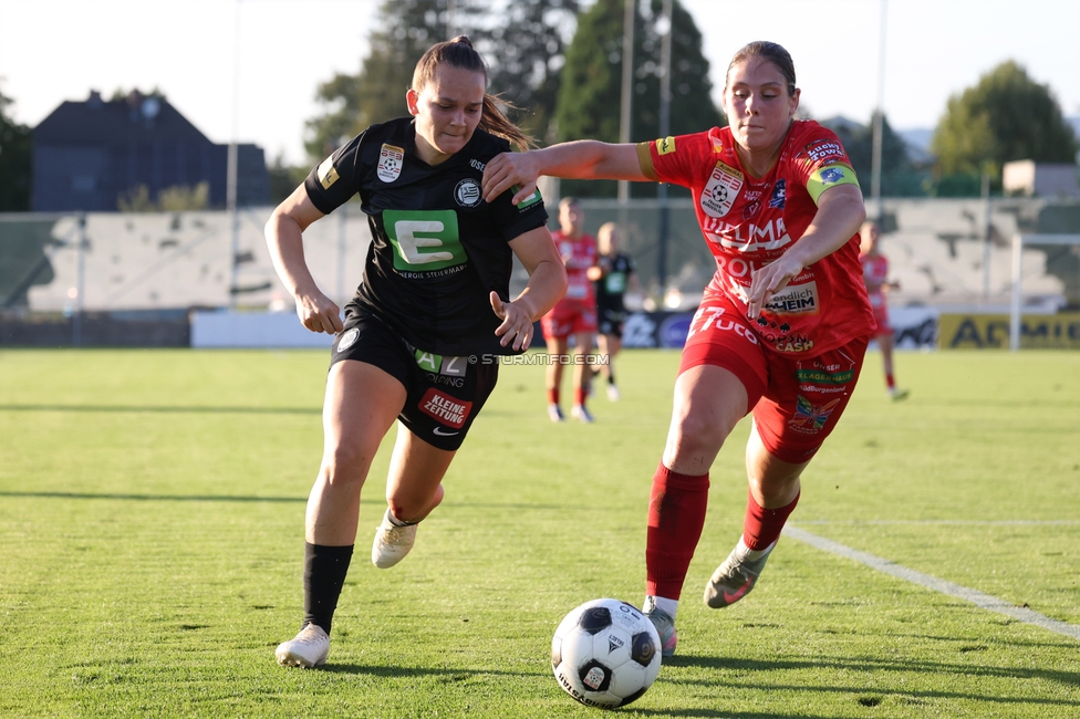 Sturm Frauen - Suedburgenland
OEFB Frauen Bundesliga, 5. Runde, SK Sturm Graz Frauen - SpG Suedburgenland TSV Hartberg, Trainingszentrum Messendorf, 29.08.2026. Foto zeigt Julia Keutz (Sturm Frauen)
