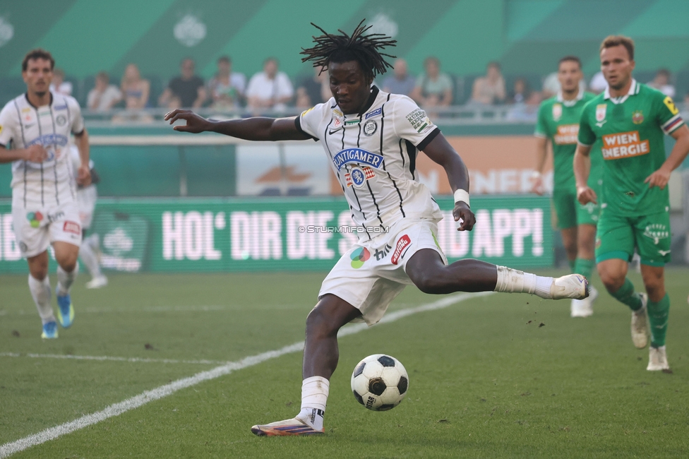 Rapid - Sturm Graz
Oesterreichische Fussball Bundesliga, 5. Runde, SK Rapid Wien - SK Sturm Graz, Weststadion Wien, 30.08.2026. Foto zeigt Seedy Jatta (Sturm)
