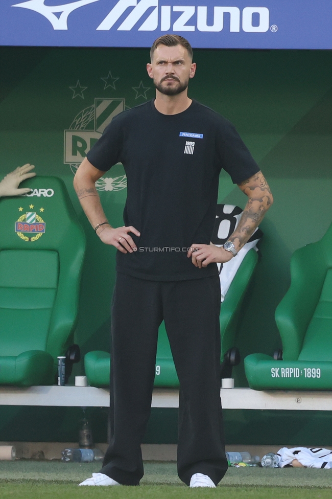 Rapid - Sturm Graz
Oesterreichische Fussball Bundesliga, 5. Runde, SK Rapid Wien - SK Sturm Graz, Weststadion Wien, 30.08.2026. Foto zeigt Fabio Ingolitsch (Cheftrainer Sturm)

