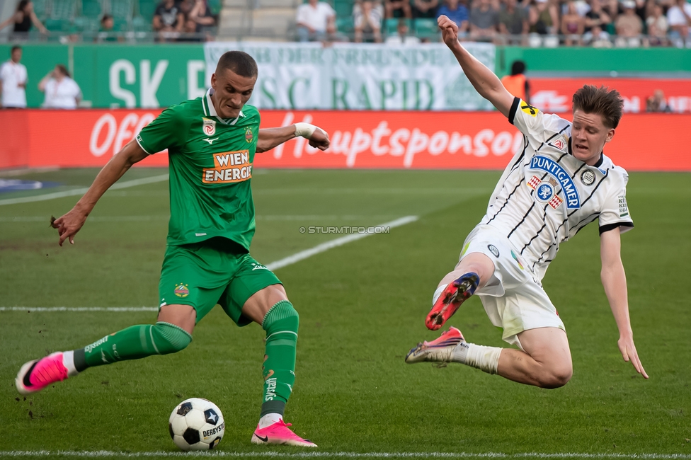 Rapid - Sturm Graz
Oesterreichische Fussball Bundesliga, 5. Runde, SK Rapid Wien - SK Sturm Graz, Weststadion Wien, 30.08.2026. 

Foto zeigt Luca Weinhandl (Sturm)
