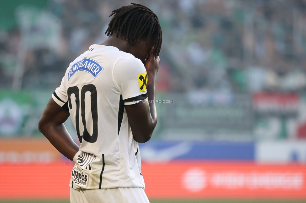 Rapid - Sturm Graz
Oesterreichische Fussball Bundesliga, 5. Runde, SK Rapid Wien - SK Sturm Graz, Weststadion Wien, 30.08.2026. Foto zeigt Seedy Jatta (Sturm)
