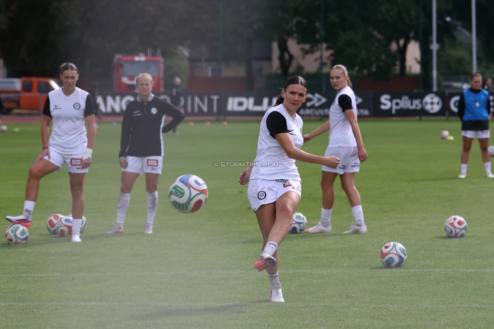 Gintra - Sturm Frauen
UEFA Womens Europa Cup, 1. Runde, FC Gintra - SK Sturm Graz Frauen, Siauliai City Municipal Stadium, 02.09.2026.Foto zeigt Marie Spiess (Sturm Frauen)

