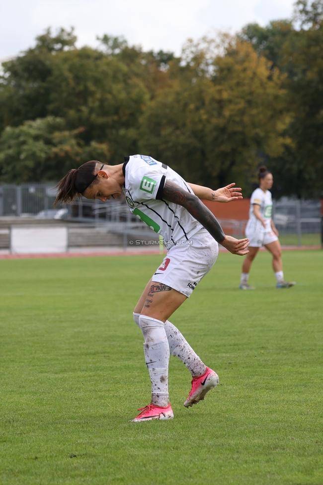 Gintra - Sturm Frauen
UEFA Womens Europa Cup, 1. Runde, FC Gintra - SK Sturm Graz Frauen, Siauliai City Municipal Stadium, 02.09.2026.Foto zeigt Lilla Sipos (Sturm Frauen)
