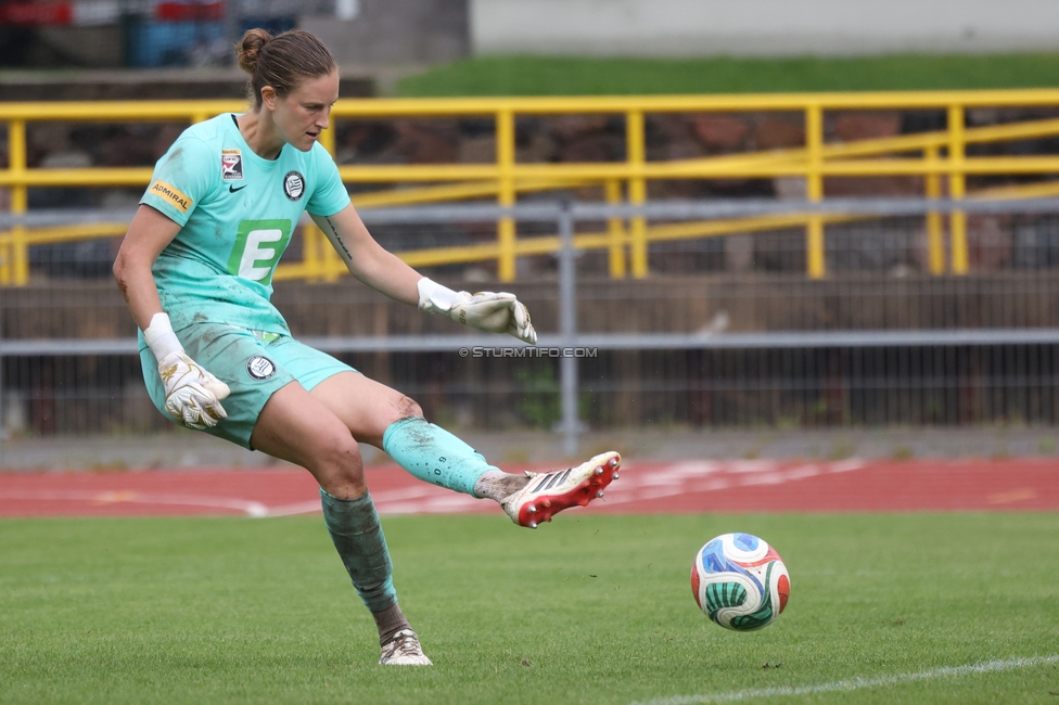 Gintra - Sturm Frauen
UEFA Womens Europa Cup, 1. Runde, FC Gintra - SK Sturm Graz Frauen, Siauliai City Municipal Stadium, 02.09.2026.Foto zeigt Sarah-Lisa Duebel (Sturm Frauen)
