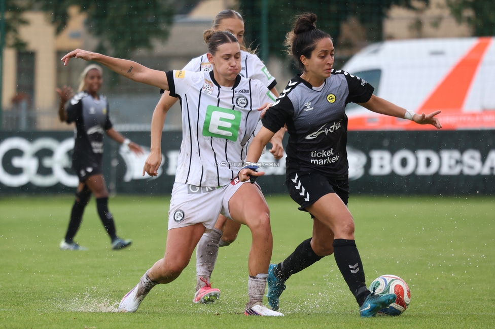 Gintra - Sturm Frauen
UEFA Womens Europa Cup, 1. Runde, FC Gintra - SK Sturm Graz Frauen, Siauliai City Municipal Stadium, 02.09.2026.Foto zeigt Laura Krumboeck (Sturm Frauen)
