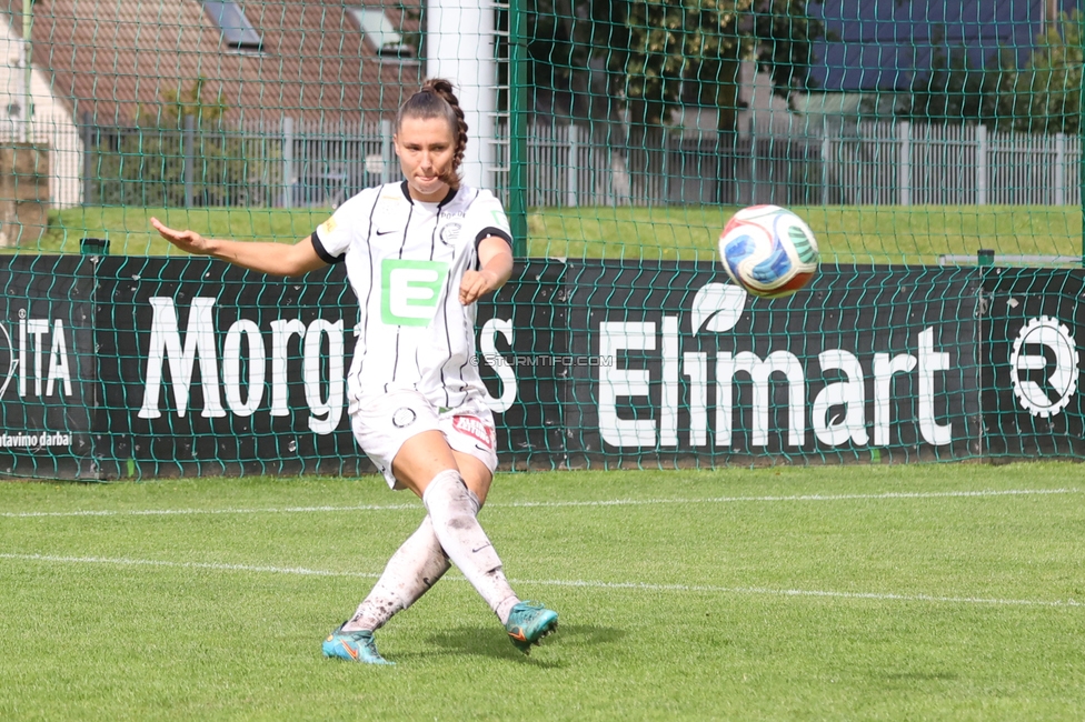 Gintra - Sturm Frauen
UEFA Womens Europa Cup, 1. Runde, FC Gintra - SK Sturm Graz Frauen, Siauliai City Municipal Stadium, 02.09.2026.Foto zeigt Stefanie Grossgasteiger (Sturm Frauen)
