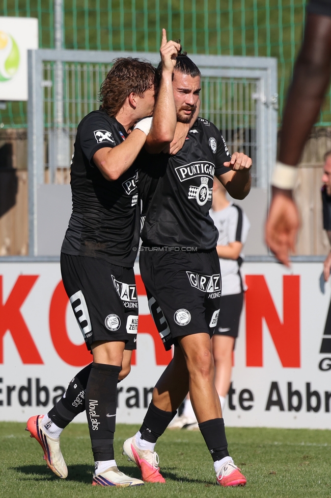 Voitsberg - Sturm Graz
OEFB Cup 2. Runde, TSV Voitsberg - SK Sturm Graz, Muenzer Bioindustrie Sportpark, Voitsberg, 05.09.2026. Foto zeigt Gizo Mamageishvili (Sturm)
