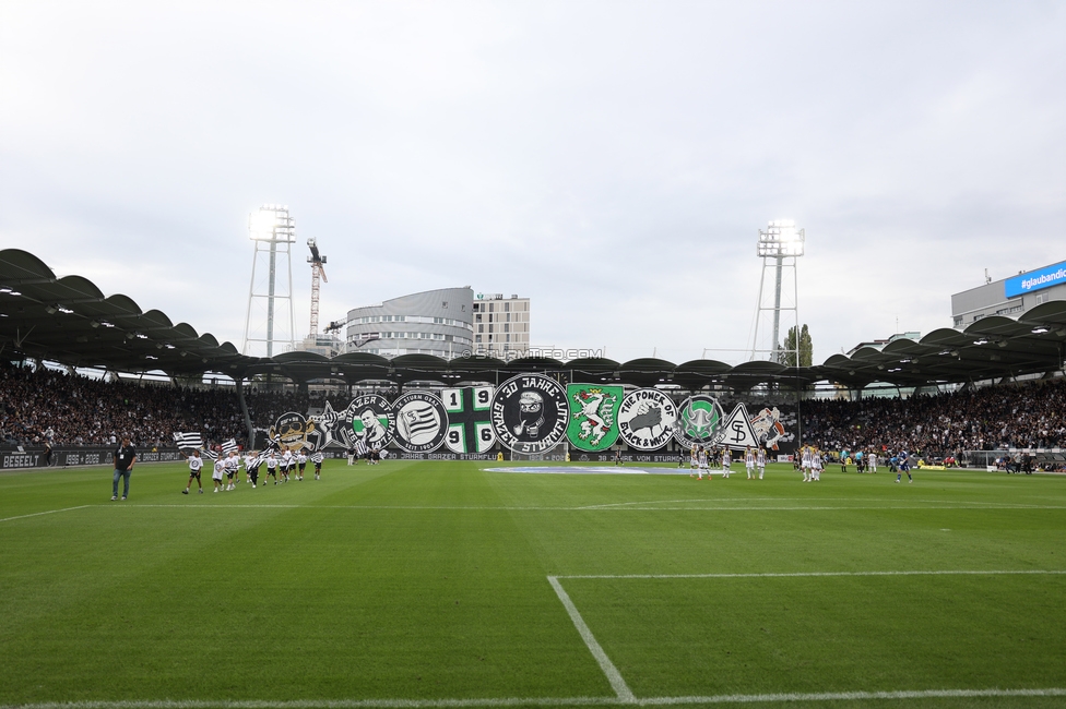 Sturm Graz - LASK
Oesterreichische Fussball Bundesliga, 6. Runde, SK Sturm Graz - Linzer ASK, Stadion Graz-Liebenau, 13.09.2026. Foto zeigt Fans von Sturm
