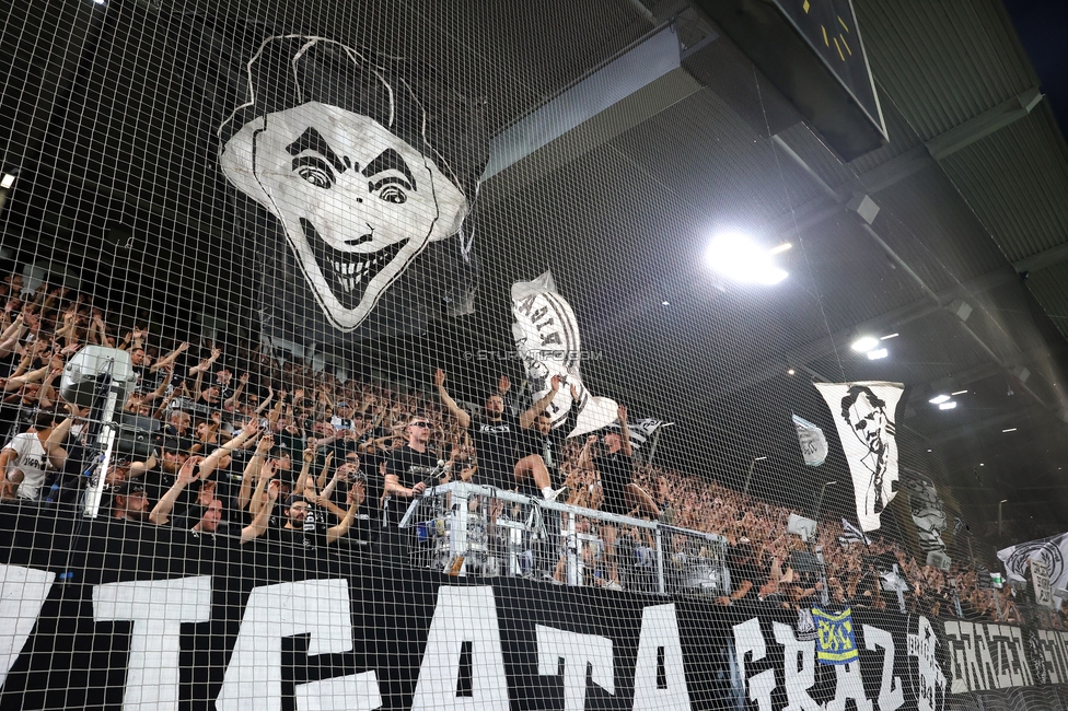 Sturm Graz - Stade Rennes
UEFA Europa League Gruppenphase 1. Spieltag, SK Sturm Graz - Stade Rennes Football Club, Stadion Graz-Liebenau Graz, 16.09.2026. Foto zeigt Fans von Sturm
