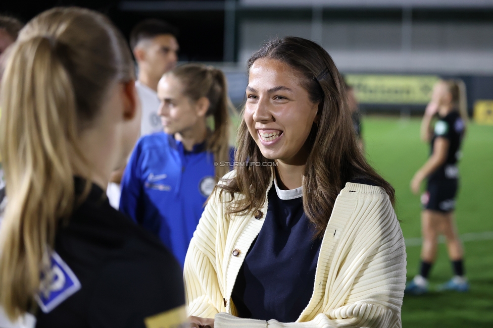 Sturm Frauen - Rapid
OEFB Frauen Bundesliga, 7. Runde, SK Sturm Graz Frauen - SK Rapid, Trainingszentrum Messendorf, 18.09.2026. Foto zeigt Ruzica Krajinovic (Sturm Frauen)
