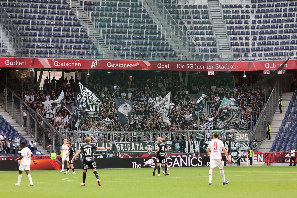 RB Salzburg - Sturm Graz
Oesterreichische Fussball Bundesliga, 7. Runde, FC RB Salzburg - SK Sturm Graz, Stadion Wals-Siezenheim, 20.09.2026.

Foto zeigt Fans von Sturm
