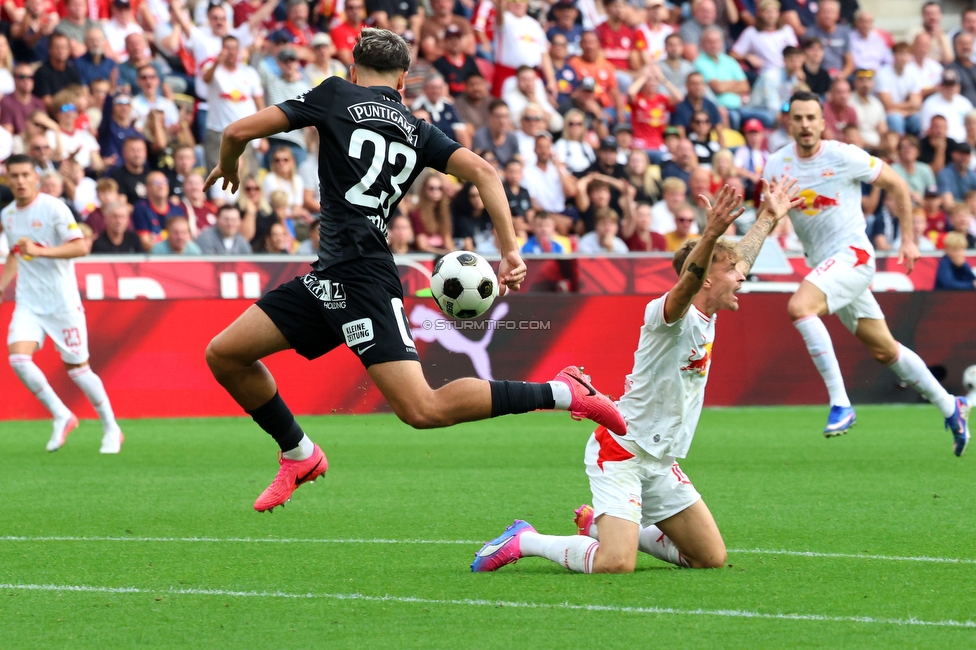 RB Salzburg - Sturm Graz
Oesterreichische Fussball Bundesliga, 7. Runde, FC RB Salzburg - SK Sturm Graz, Stadion Wals-Siezenheim, 20.09.2026.

Foto zeigt Arjan Malic (Sturm)
