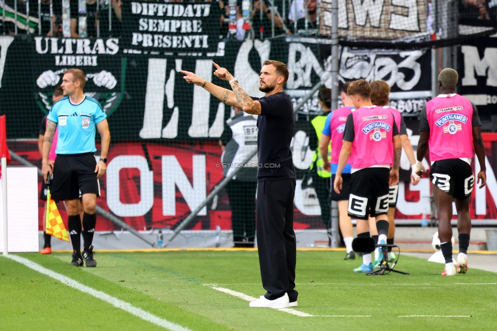 RB Salzburg - Sturm Graz
Oesterreichische Fussball Bundesliga, 7. Runde, FC RB Salzburg - SK Sturm Graz, Stadion Wals-Siezenheim, 20.09.2026.

Foto zeigt Fabio Ingolitsch (Cheftrainer Sturm)
