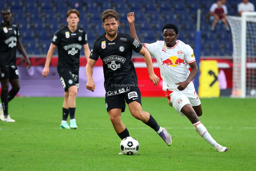 RB Salzburg - Sturm Graz
Oesterreichische Fussball Bundesliga, 7. Runde, FC RB Salzburg - SK Sturm Graz, Stadion Wals-Siezenheim, 20.09.2026.

Foto zeigt Simon Seidl (Sturm)
