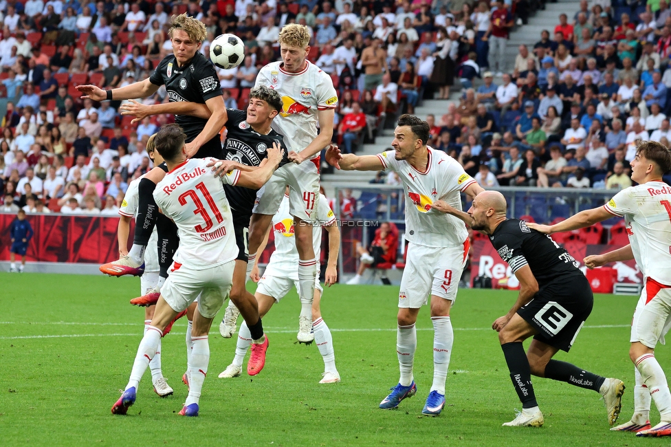 RB Salzburg - Sturm Graz
Oesterreichische Fussball Bundesliga, 7. Runde, FC RB Salzburg - SK Sturm Graz, Stadion Wals-Siezenheim, 20.09.2026.

Foto zeigt Paul-Friedrich Koller (Sturm)
