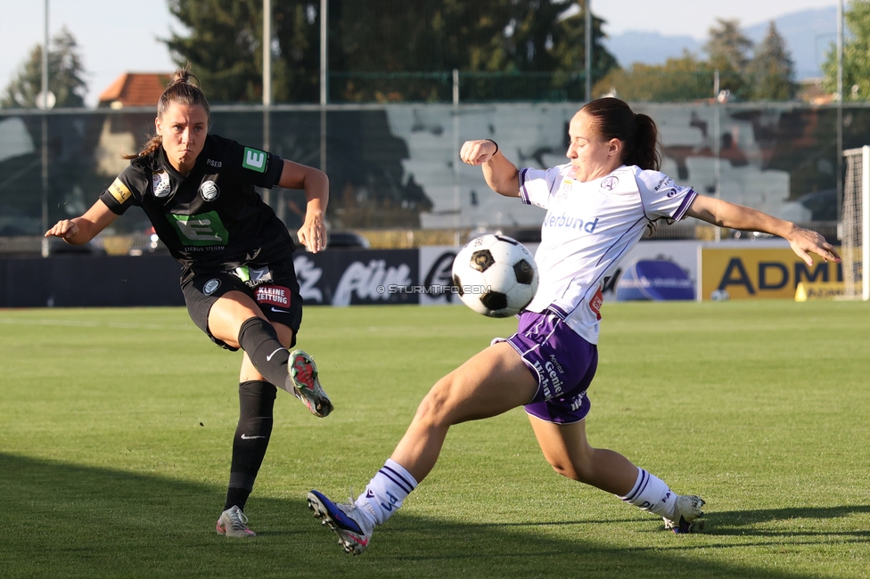 Sturm Frauen - Austria
OEFB Frauen Bundesliga, 8. Runde, SK Sturm Graz Frauen - FK Austria Wien, Trainingszentrum Messendorf, 27.09.2026. Foto zeigt Stefanie Grossgasteiger (Sturm Frauen)
