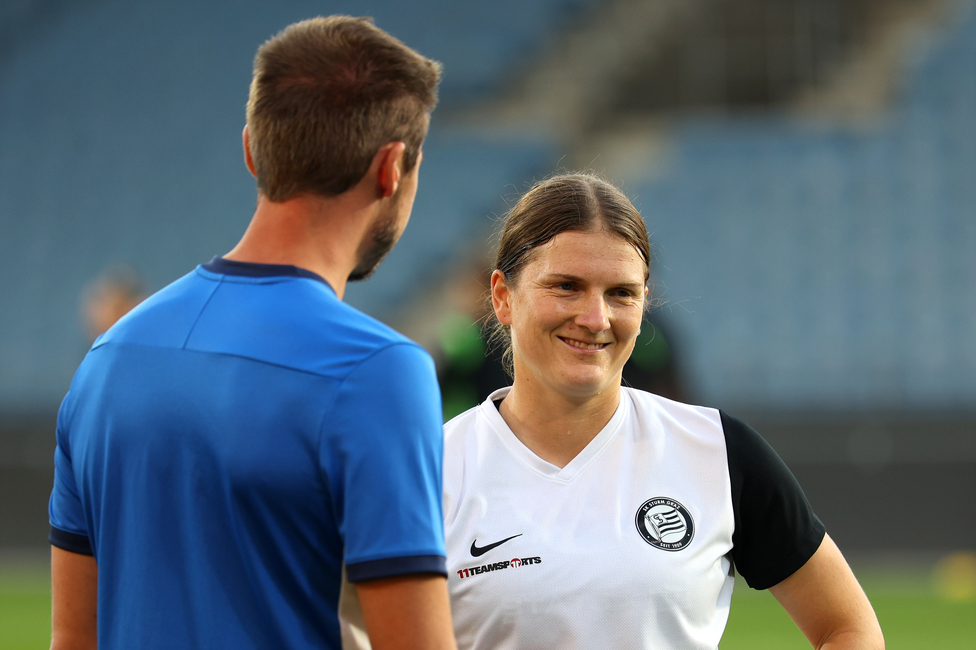 Sturm Frauen - Wolfsburg
UEFA Womens Europa Cup Qualifikation, 2. Runde, SK Sturm Graz Frauen - VfL Wolfsburg, Stadion Graz-Liebenau, 30.09.2026.Foto zeigt Sophie Maierhofer (Sturm Frauen)
