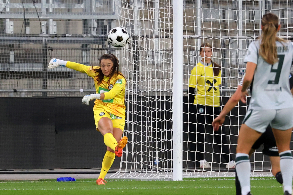 Sturm Frauen - Wolfsburg
UEFA Womens Europa Cup Qualifikation, 2. Runde, SK Sturm Graz Frauen - VfL Wolfsburg, Stadion Graz-Liebenau, 30.09.2026.Foto zeigt Vanessa Gritzner (Sturm Frauen)

