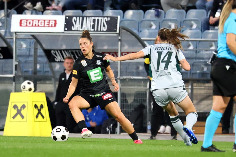 Sturm Frauen - Wolfsburg
UEFA Womens Europa Cup Qualifikation, 2. Runde, SK Sturm Graz Frauen - VfL Wolfsburg, Stadion Graz-Liebenau, 30.09.2026.Foto zeigt Julia Michelle Wattilete (Sturm Frauen)
