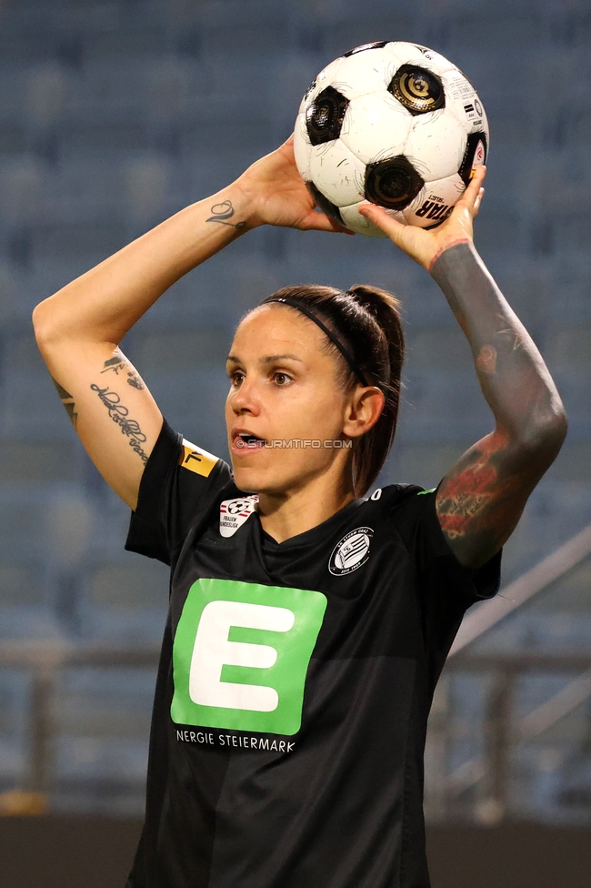 Sturm Frauen - Wolfsburg
UEFA Womens Europa Cup Qualifikation, 2. Runde, SK Sturm Graz Frauen - VfL Wolfsburg, Stadion Graz-Liebenau, 30.09.2026.Foto zeigt Lilla Sipos (Sturm Frauen)
