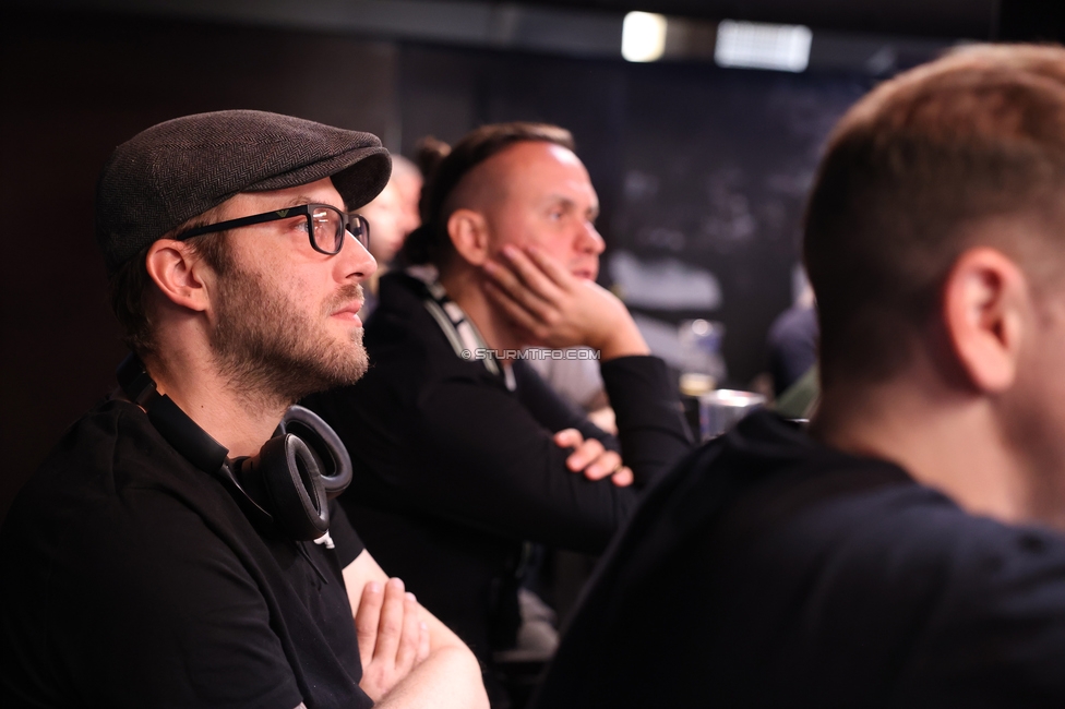 4. Sturmhistorischer Themenabend
4. Sturmhistorischer Themenabend - 20 Jahre Zwangsausgleich, Sportsbar - Das Eggenberg, Graz, 02.10.2026.

Foto zeigt Gaeste

